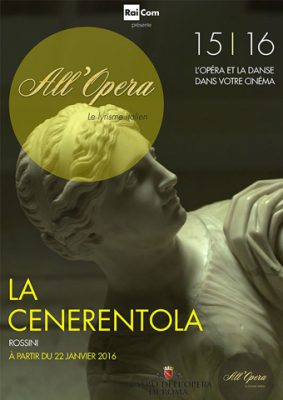 All Opera 2015/2016: La Cenerentola (Rossini) - Opera di Roma (Poster)