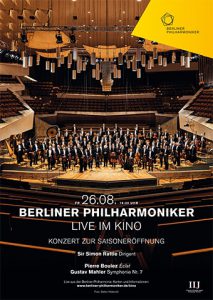 Berliner Philharmoniker 2016/17: Saisoneröffnung mit Sir Simon Rattle (Poster)