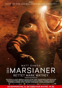 Der Marsianer - Rettet Mark Watney (Poster)