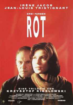 Drei Farben: Rot (1994) (Poster)