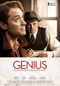 Genius - Die tausend Seiten einer Freundschaft (Poster)