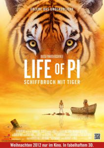 Life of Pi: Schiffbruch mit Tiger (Poster)