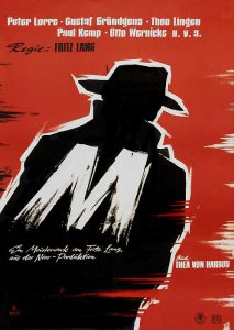M - Eine Stadt sucht einen Mörder (Poster)