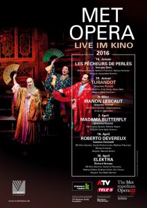 Met Opera 2015/16: Turandot (Puccini) (Poster)