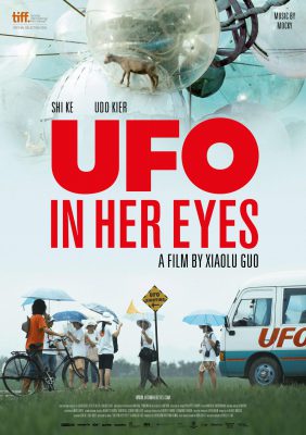 UFO in her Eyes (Poster)