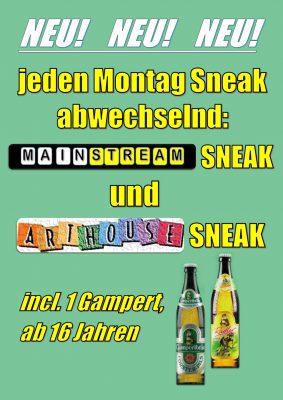 Arthouse Sneak (Poster)