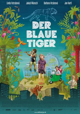 Der blaue Tiger (Poster)