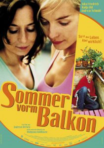 Sommer vorm Balkon (Poster)