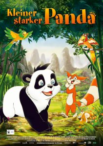 Kleiner starker Panda (Poster)