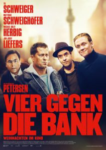 Vier gegen die Bank (Poster)