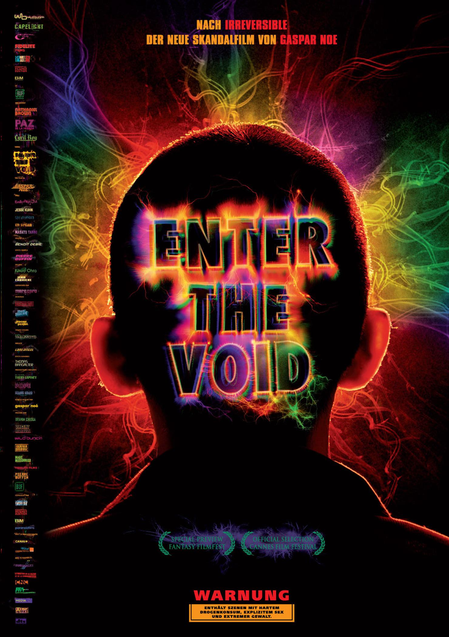 Poster of the void. Вход в пустоту 2009. Вход в пустоту / enter the Void (2009).