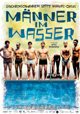 Männer im Wasser (Poster)