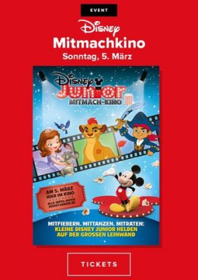 Disney Junior Mitmachkino März 2017 (Poster)