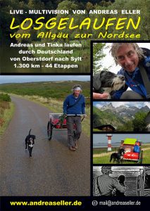 Multivision - Losgelaufen vom Allgäu zur Nordsee (Poster)