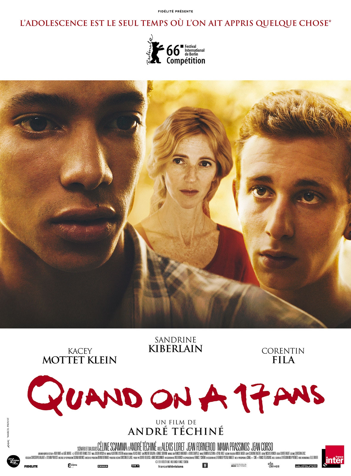 Quand on a 17 ans (2016) (Poster)