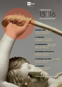 All Opera 2015/2016: La Fanciulla del West (Puccini) - La Scala (Poster)