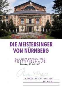 Bayreuther Festspiele 2017: Die Meistersinger von Nürnberg (Poster)