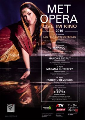 Met Opera 2015/16: Die Perlenfischer - Les pêcheurs de perles (Bizet) (Poster)