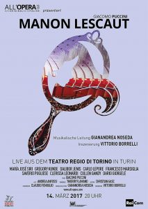 All Opera 16/17: Manon Lescaut (Aufzeichnung) (Poster)