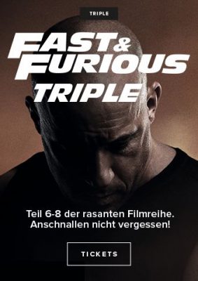 Fast & Furious 6-8 (Poster)