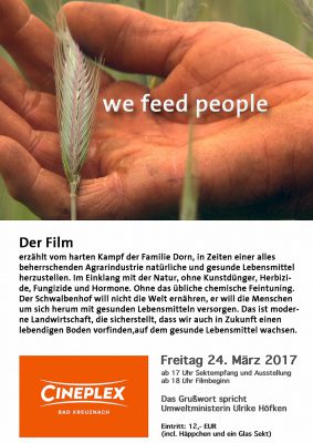 We feed people (Poster)