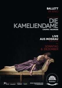 Bolshoi Ballett 2015/2016 - Die Kameliendame (Poster)