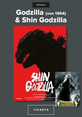 Double Feature: Godzilla (1954) + Shin Godzilla (Poster)