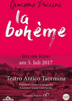 La Bohème - live aus dem Teatro antico di Taormina (Poster)