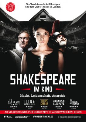 Shakespeare's Globe Theatre London 2015: Julius Caesar (Poster)