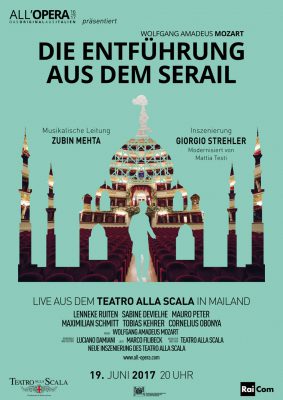 All Opera 16/17: Die Entführung aus dem Serail (Aufzeichnung) (Poster)