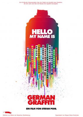 Hello my name is - German Graffiti (Poster)