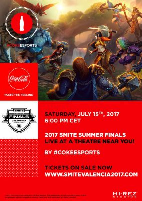 Smite Summer Finals 2017 (Poster)