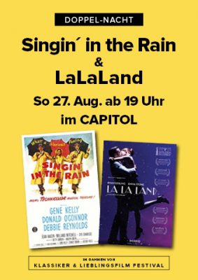 Doppel: Singin´ in the Rain und La la Land (Poster)