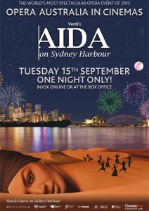 AIDA on Sydney Harbour - Opera Australia (Poster)