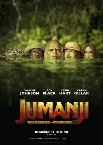Jumanji: Willkommen im Dschungel (Poster)