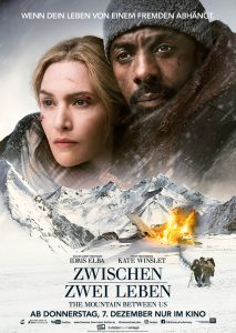 Zwischen zwei Leben - The Mountain between us (Poster)