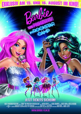 Barbie - Eine Prinzessin im Rockstar Camp (Poster)