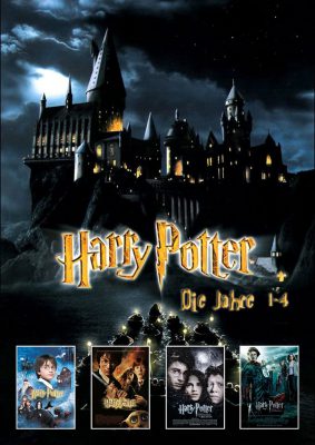 Harry Potter Filmnacht 1-4 (Poster)
