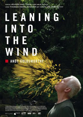 Leaning into the Wind - Andy Goldsworthy (Poster)