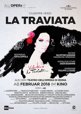 All´Opera Saison 2017/18: La Traviata (Poster)