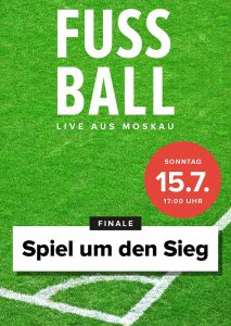 Fußball 2018 - Finale (Poster)
