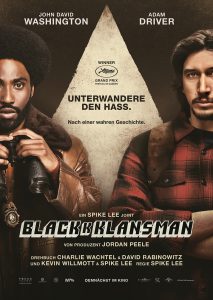 BlacKkKlansman (Poster)