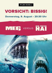 Filmduell: Meg vs. Der weiße Hai (Poster)