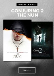 Horror-Double: Conjuring 2 und The Nun (Poster)