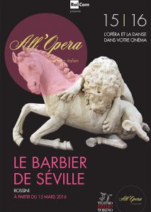 All Opera 2015/2016: Der Barbier von Sevilla - Teatro di Torino (Poster)