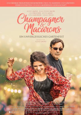Champagner & Macarons - Ein unvergessliches Gartenfest (Poster)