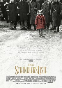 25 Jahre: Schindlers Liste (Holocaust Gedenktag) (Poster)