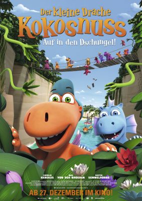 Der kleine Drache Kokosnuss - Auf in den Dschungel! (Poster)