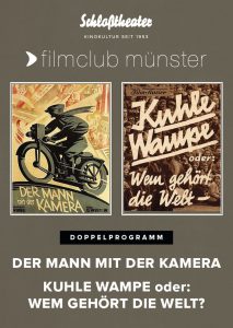 Doppelprogramm: Der Mann mit der Kamera/Kuhle Wampe (Poster)