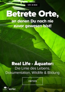 VR Real Life - Äquator 360 - die Linie des Lebens (Poster)